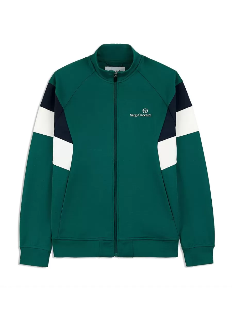 Tracksuits>Sergio Tacchini Pero Track Jacket Archivio- Evergreen