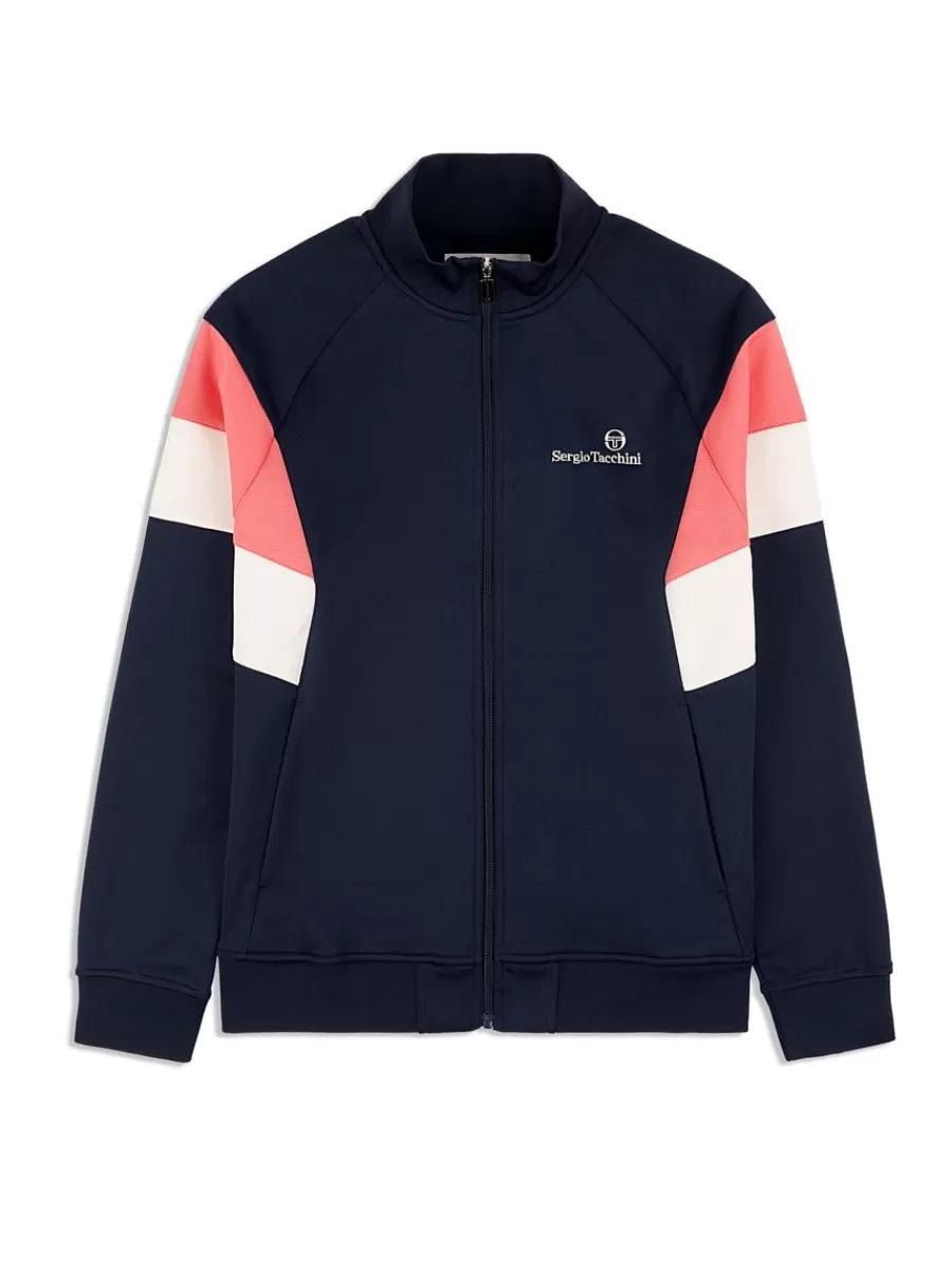 Tracksuits>Sergio Tacchini Pero Track Jacket Archivio- Maritime Blue