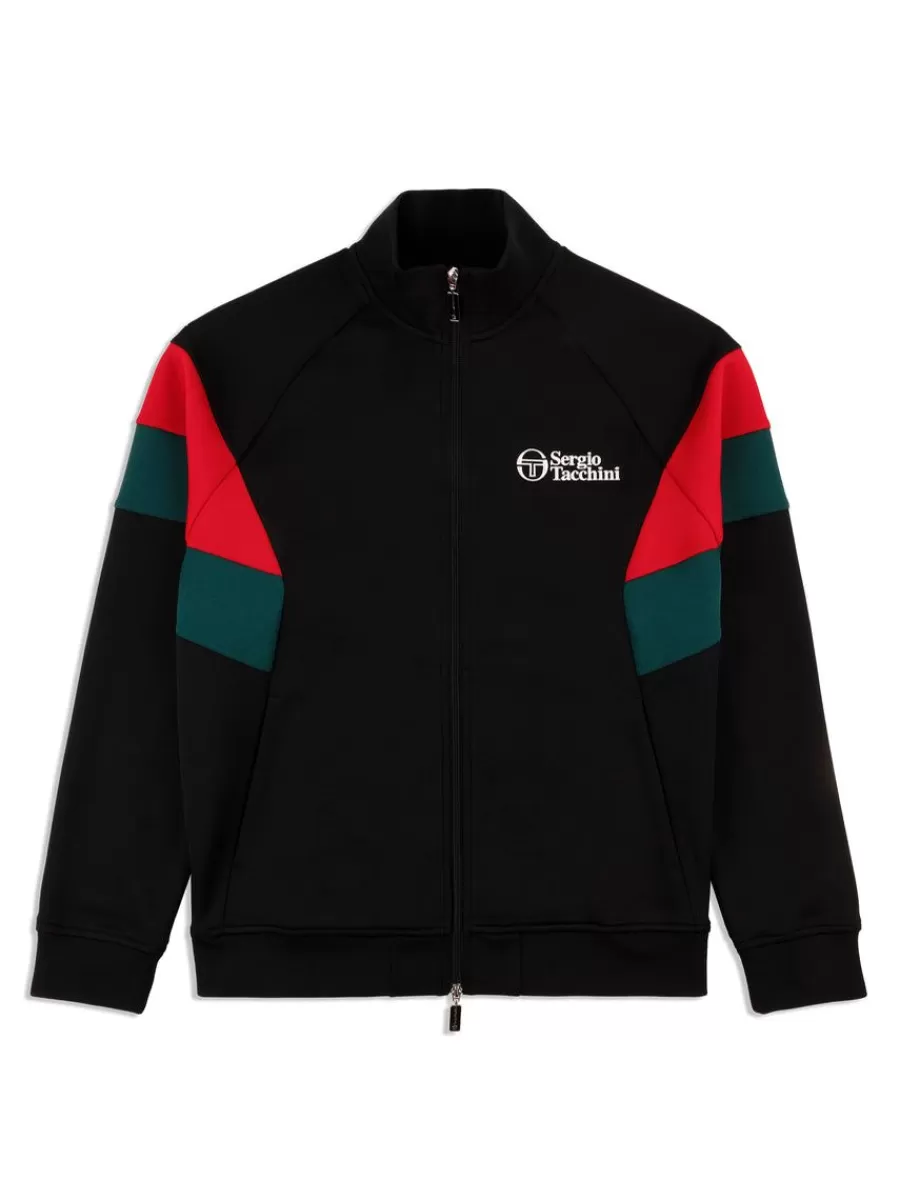 Tracksuits>Sergio Tacchini Pero Track Jacket- Black Beauty