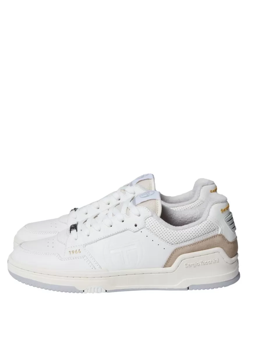 View All>Sergio Tacchini Prime Shot Da Ultra Sneaker- White Tofu/ Quiet Grey