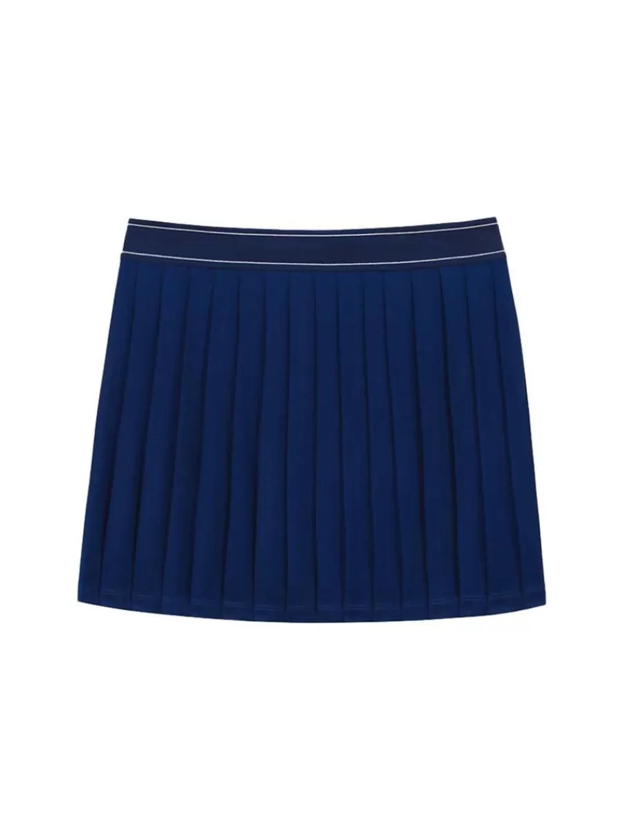 View All>Sergio Tacchini Scratch Staff Pleated Skort- Navy