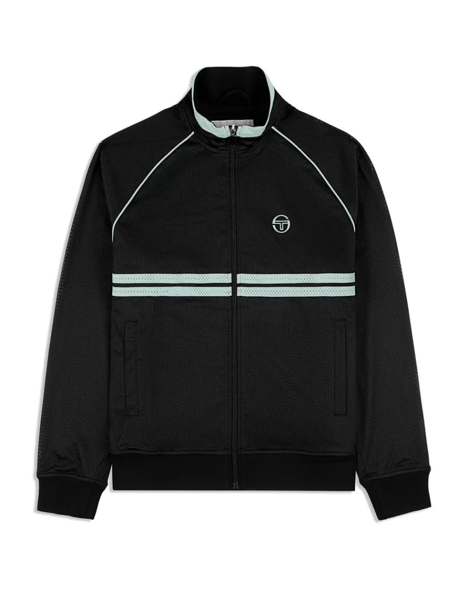 Tracksuits>Sergio Tacchini Spazio Dallas Track Jacket- Black Beauty