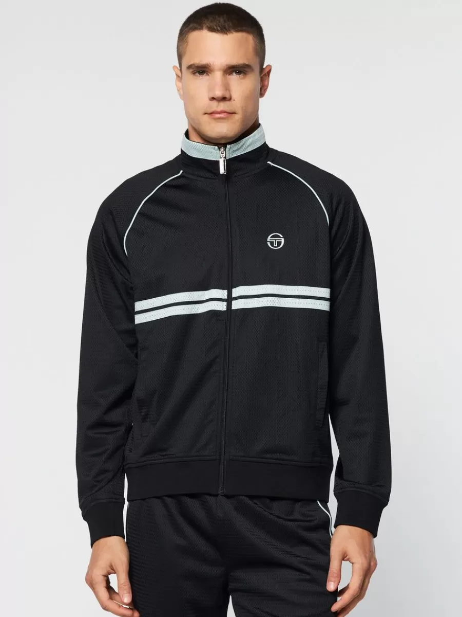 Tracksuits>Sergio Tacchini Spazio Dallas Track Jacket- Black Beauty