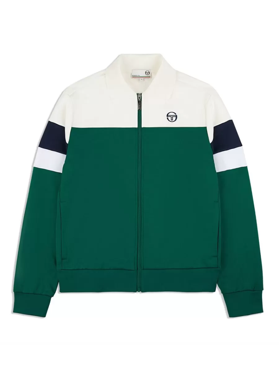 Tracksuits>Sergio Tacchini Tomme Track Jacket Archivio- Evergreen