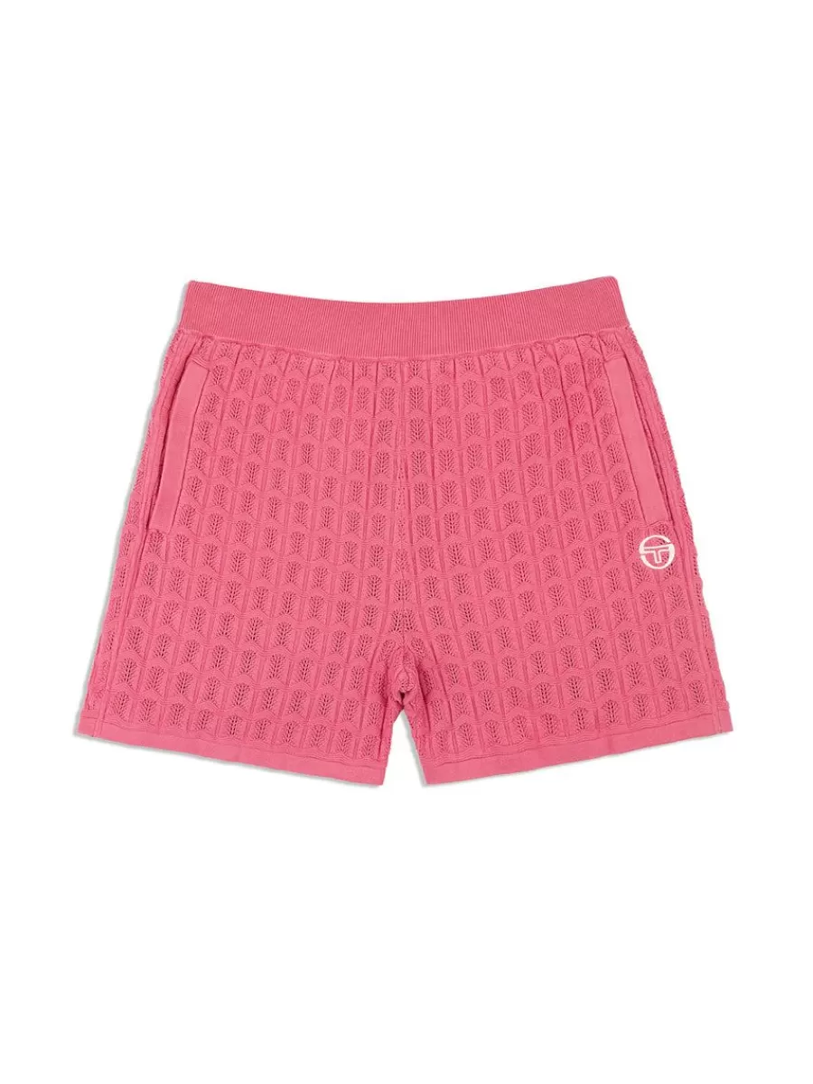 View All>Sergio Tacchini Ulivo Crochet Short- Wild Rose