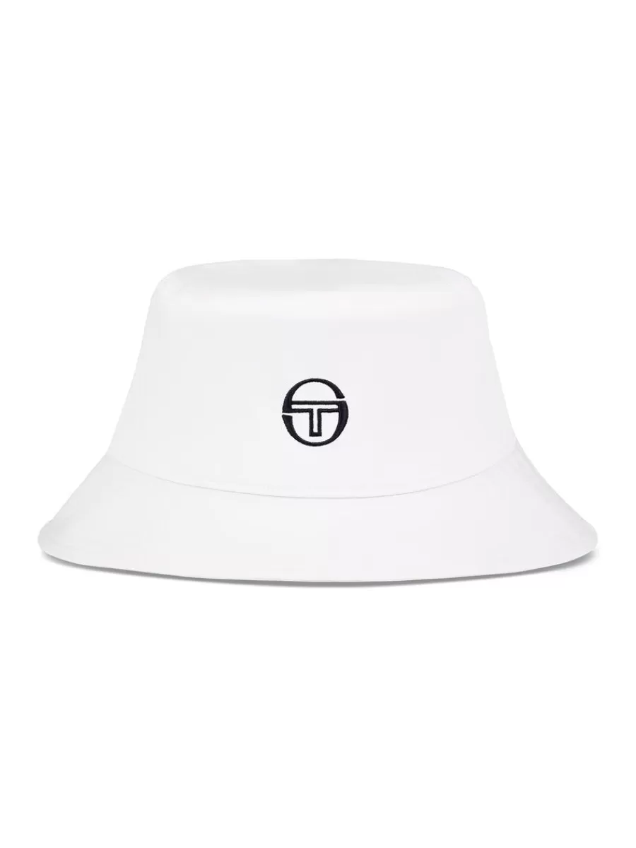 View All>Sergio Tacchini Vacanza Bucket Hat- Brilliant White