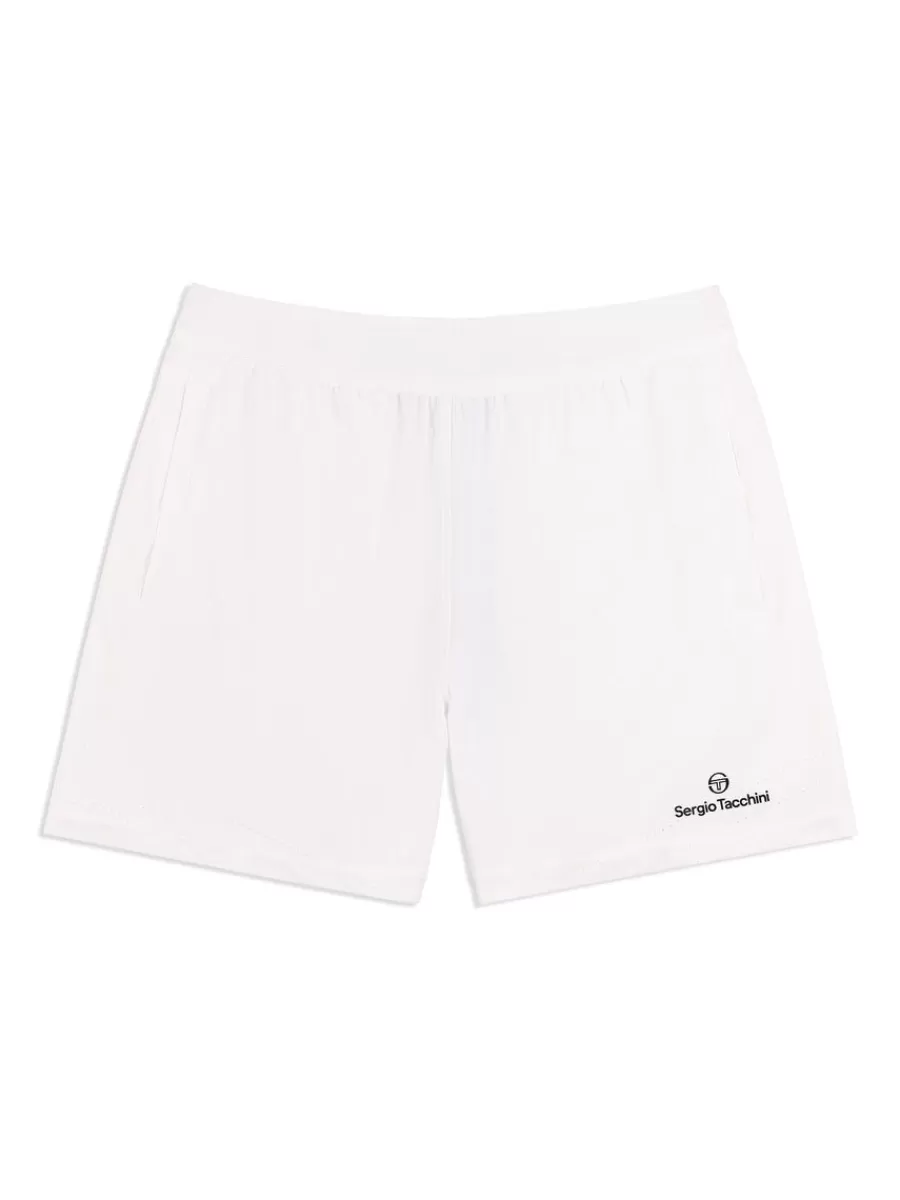 View All>Sergio Tacchini Veloce Short- Brilliant White