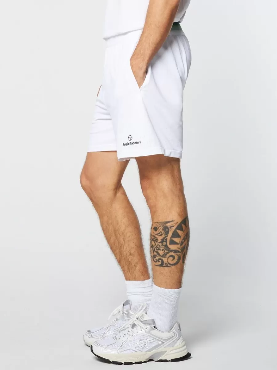 View All>Sergio Tacchini Veloce Short- Brilliant White