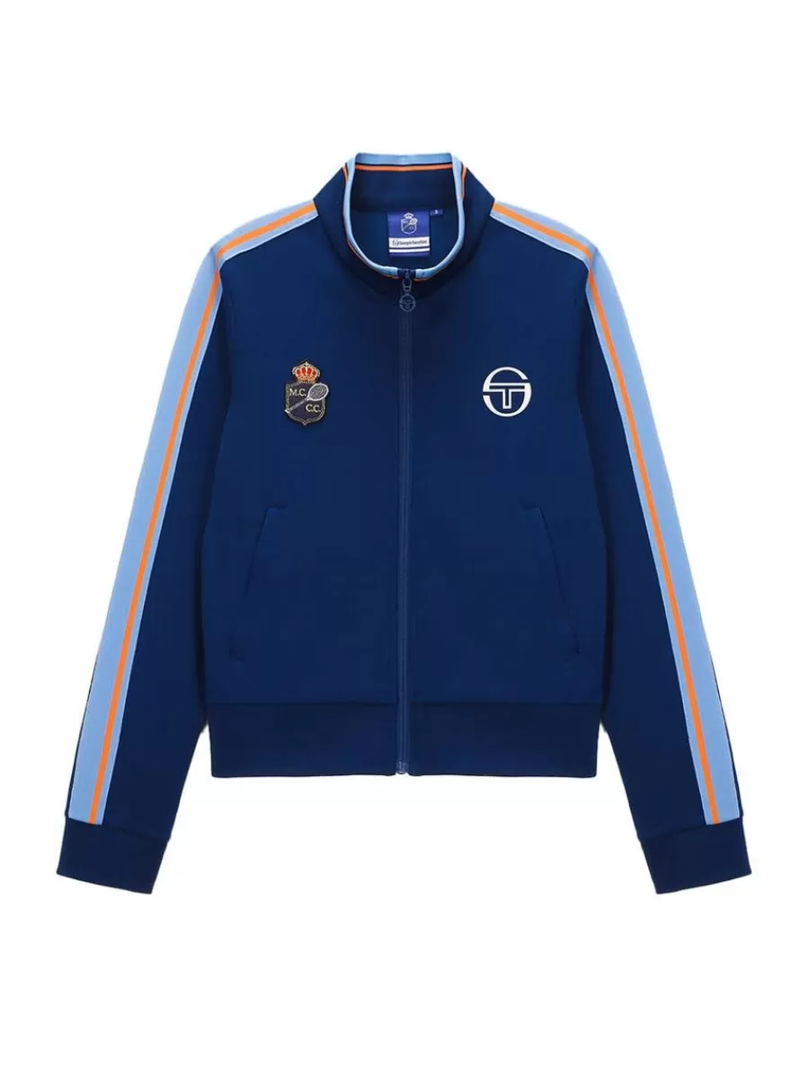 View All>Sergio Tacchini Women'S Sre Staff Track Jacket- Navy