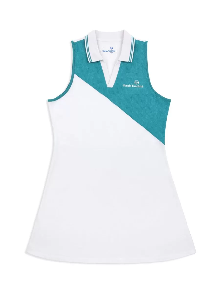 Dresses>Sergio Tacchini Women'S Vigentino Tennis Dress- White